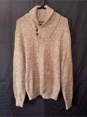 Eddie Bauer Marled Knit Pullover Sweater